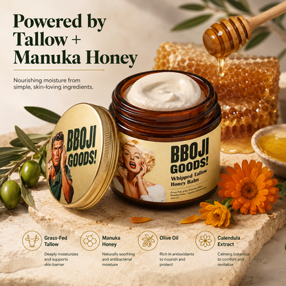 Whipped Tallow & Manuka Honey Balm