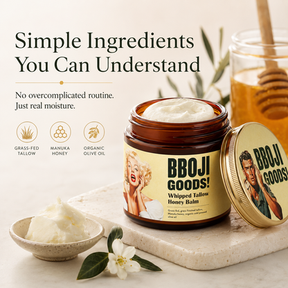 Whipped Tallow & Manuka Honey Balm