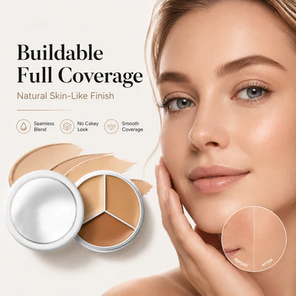 3-Color Concealer Cream Palette