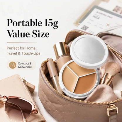3-Color Concealer Cream Palette