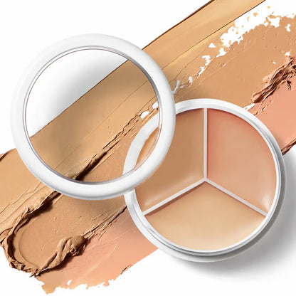 3-Color Concealer Cream Palette