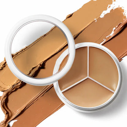 3-Color Concealer Cream Palette
